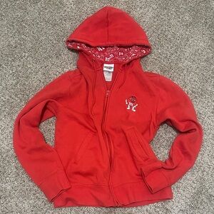 M&M'S Red Zip-Up Hoodie